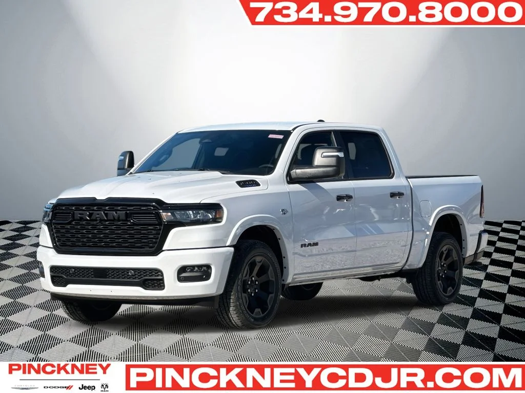 New 2026 Bright White Clearcoat RAM Big Horn/Lone Star image 1