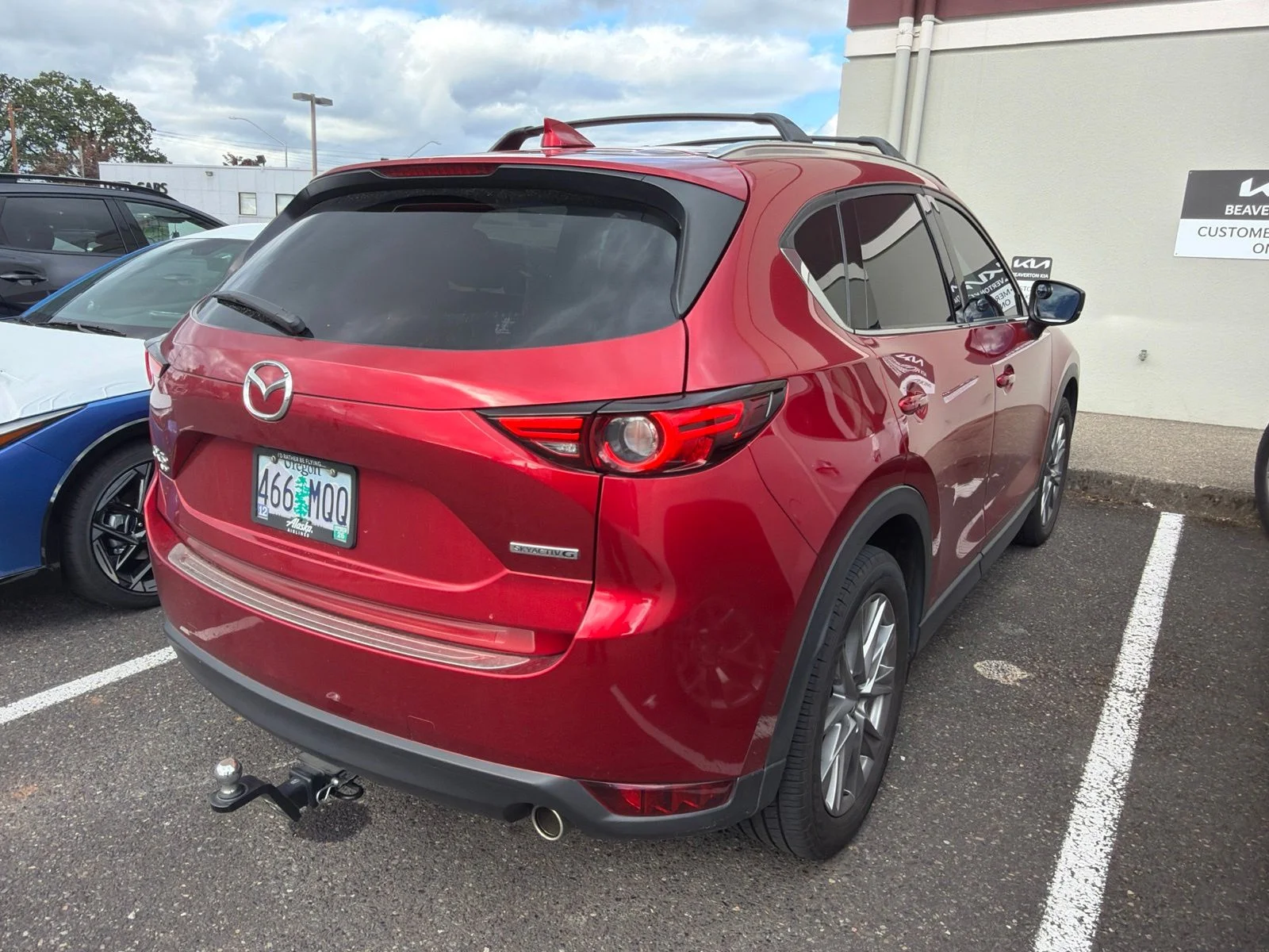Used 2021 Red Mazda Grand Touring image 4