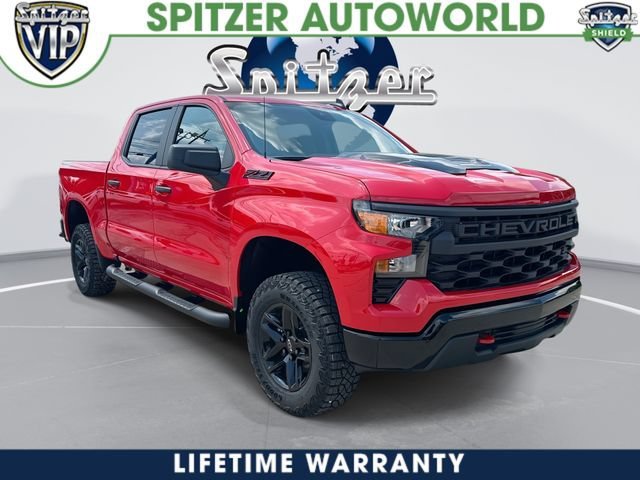 Red Hot 2026 Chevrolet Silverado 1500 Pickup Truck Four-Wheel Drive 