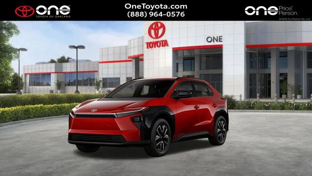 New 2026 Red Toyota XLE image 2