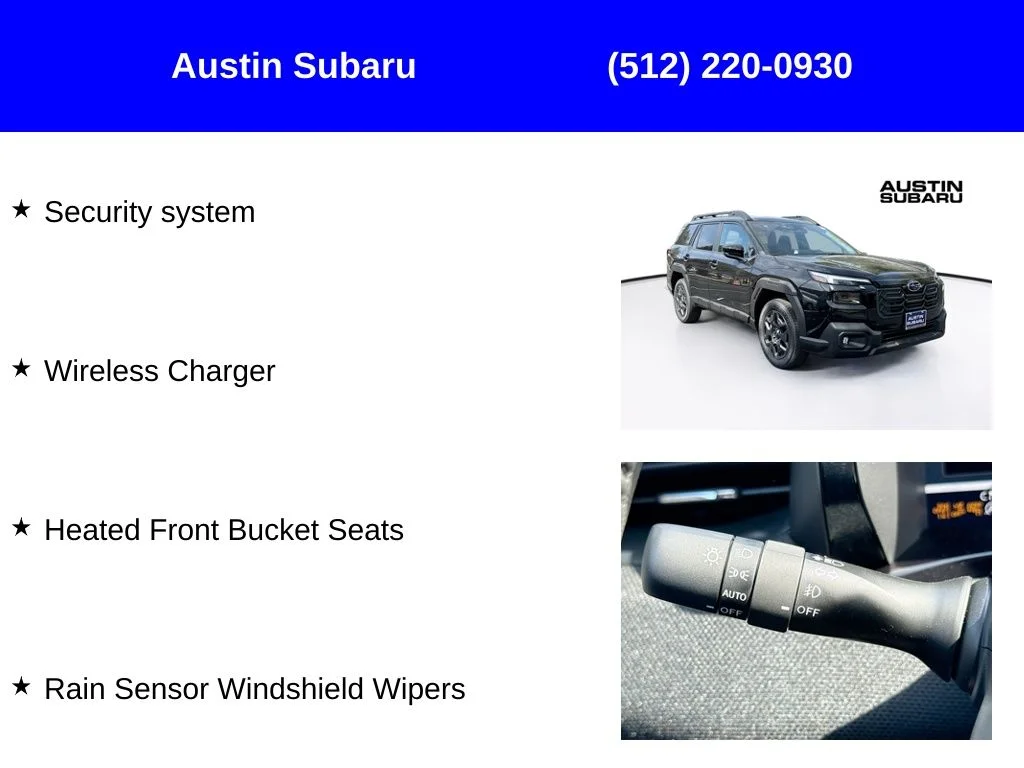 New 2026 Black Subaru Premium image 25
