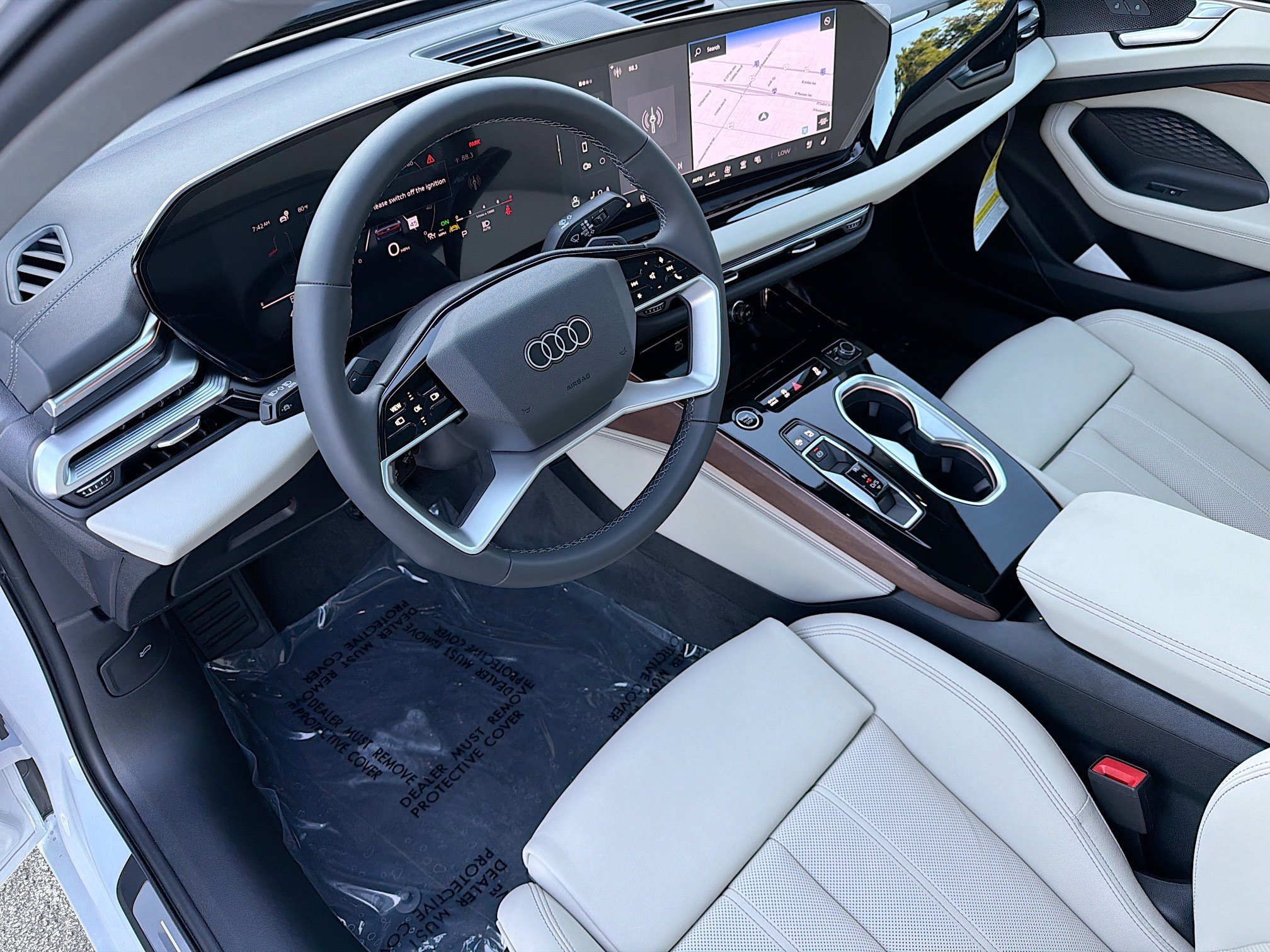 New 2026 Glacier White Metallic Audi Premium image 25