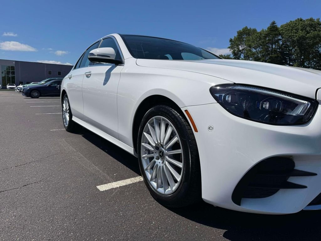 Certified Used 2023 Polar White Mercedes-Benz E 450 image 13