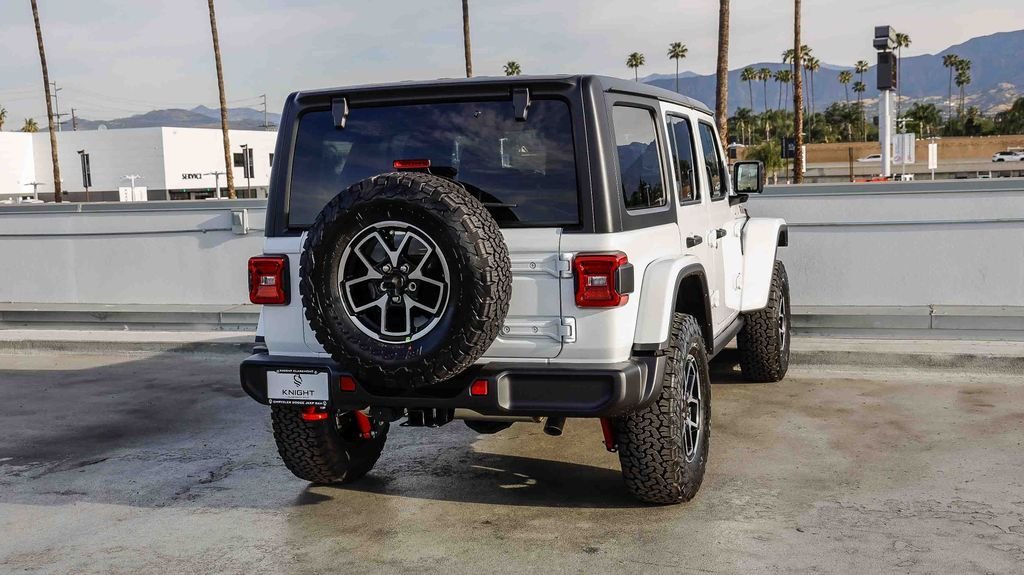 New 2026 Bright White Clearcoat Jeep Rubicon image 9