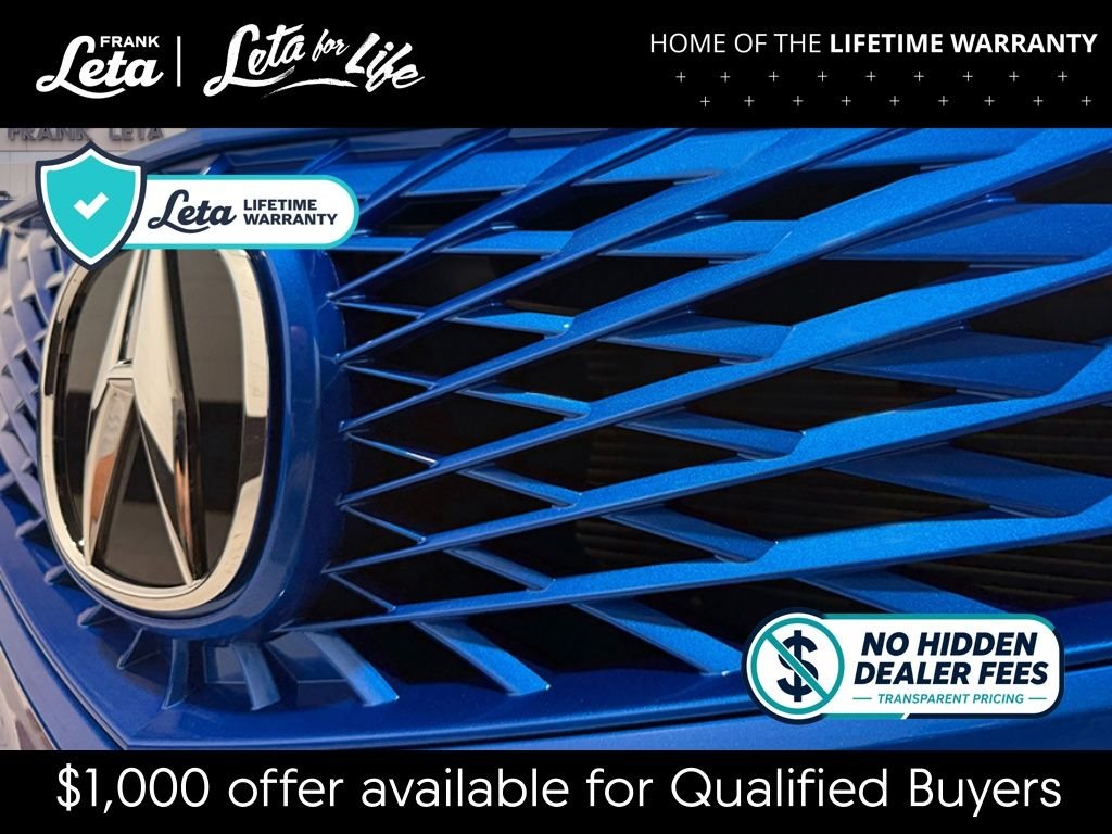 New 2026 Double Apex Blue Pearl Acura w/A-Spec Package image 8