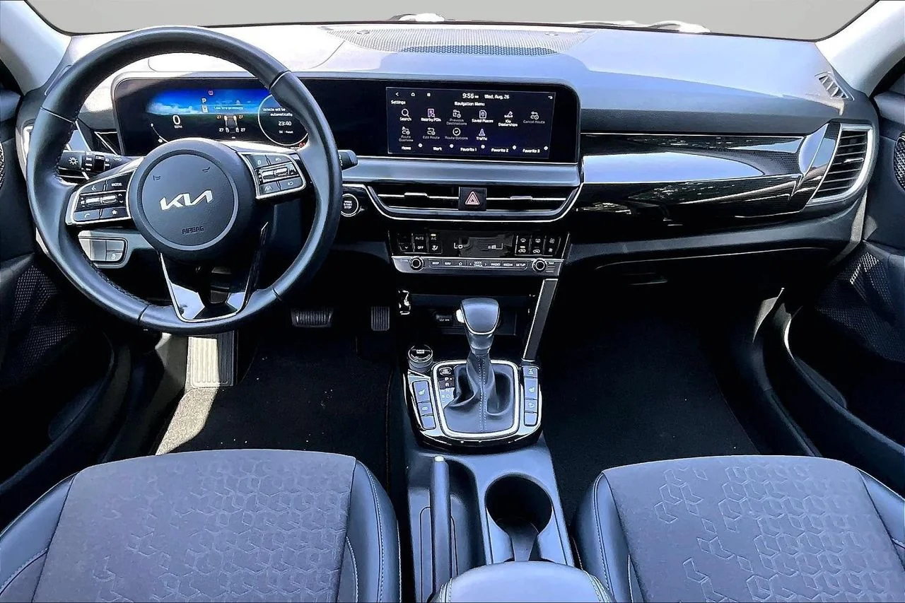 Certified Used 2025 Black Kia X-Line image 14