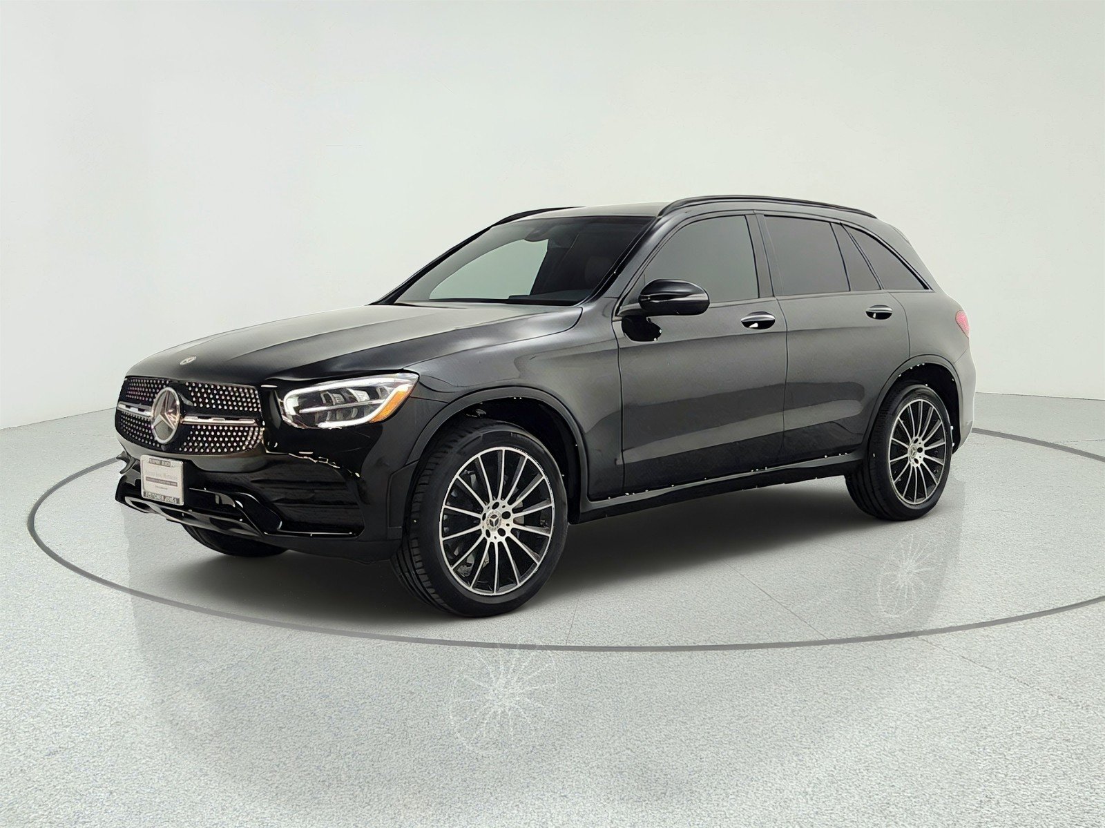 Used 2021 Black Mercedes-Benz GLC 300 SUV image 1