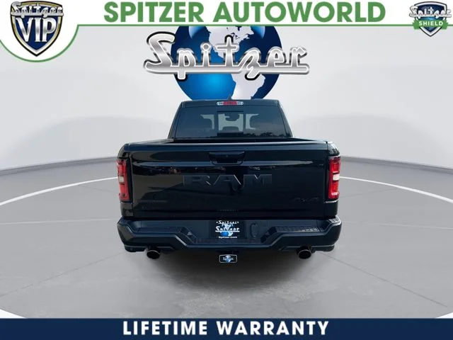 New 2026 Diamond Black Crystal Pearl-Coat Exterior Paint RAM Big Horn/Lone Star image 8