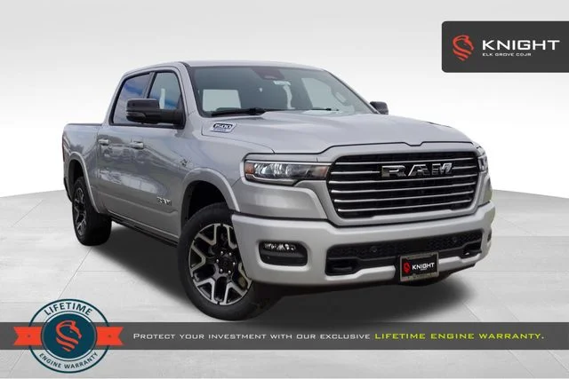 New 2026 Silver Zynith Exterior Paint RAM Laramie image 1
