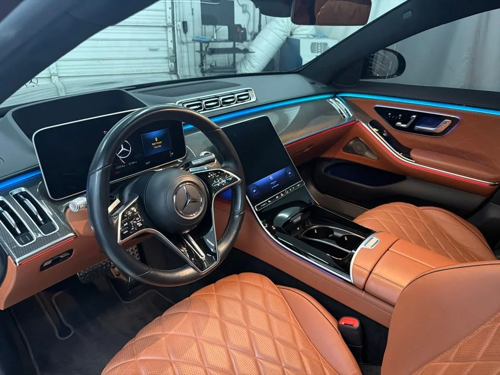 Certified Used 2022 Black Mercedes-Benz S 580 image 14