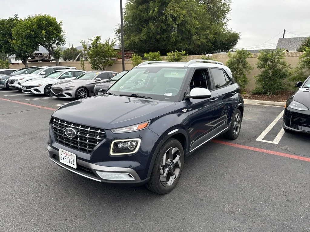 Used 2021 Blue Hyundai Denim image 1