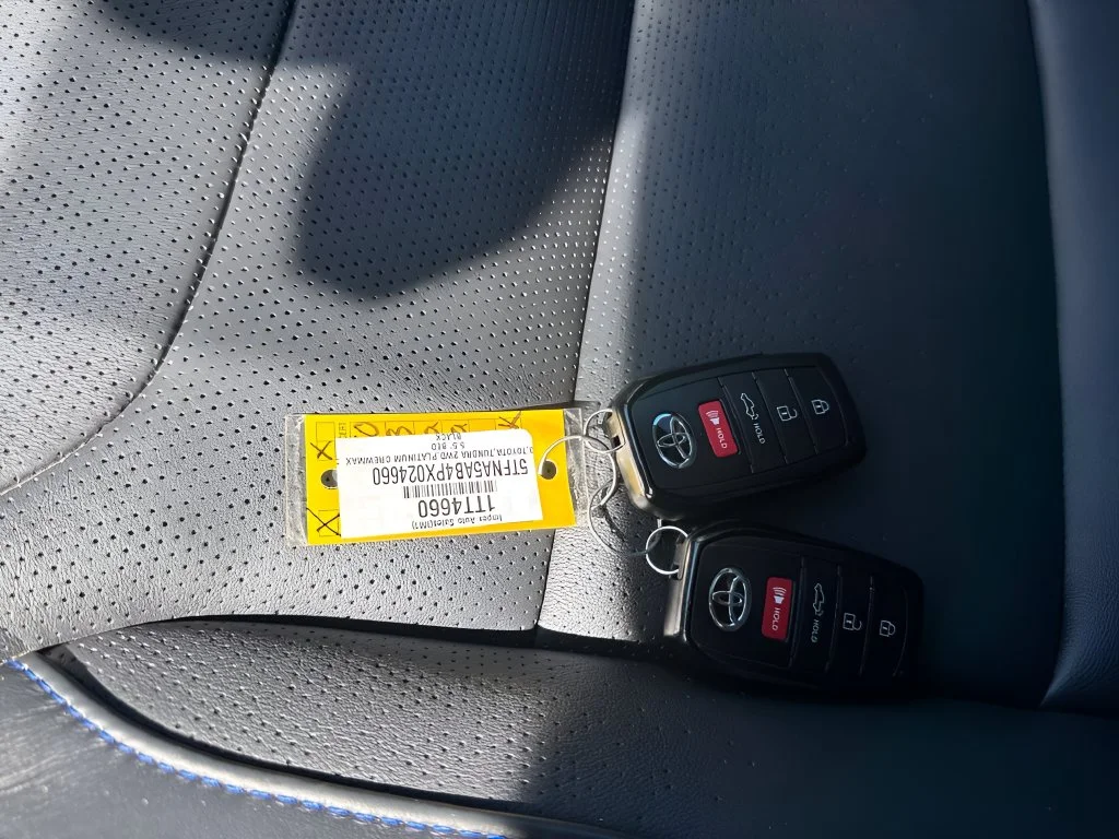 Used 2023 Black Toyota Platinum image 28