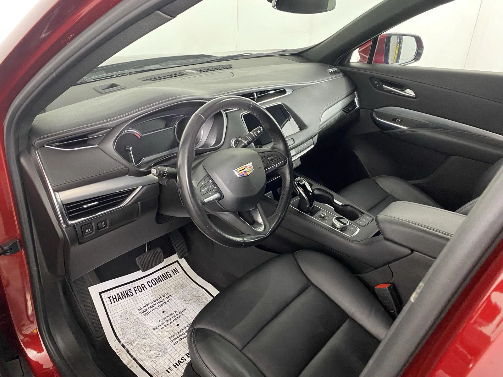 Used 2023 Radiant Red Tintcoat Cadillac AWD Premium Luxury image 14