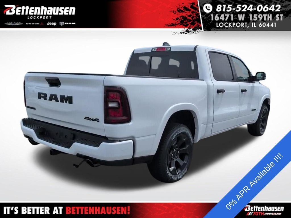 New 2026 Bright White Clear-Coat Exterior Paint RAM Big Horn image 9