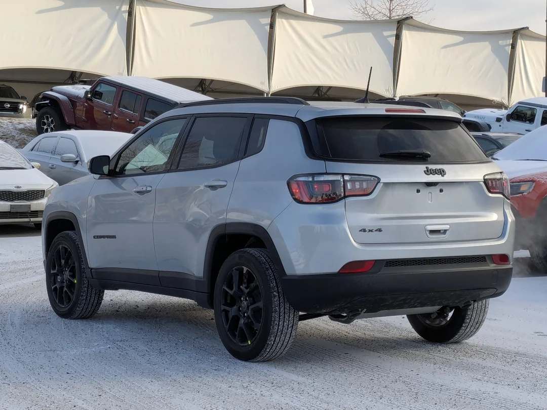 New 2026 Silver Jeep North - - 4x4 - Altitude Special Edition 18 Black Wheels & More! image 6