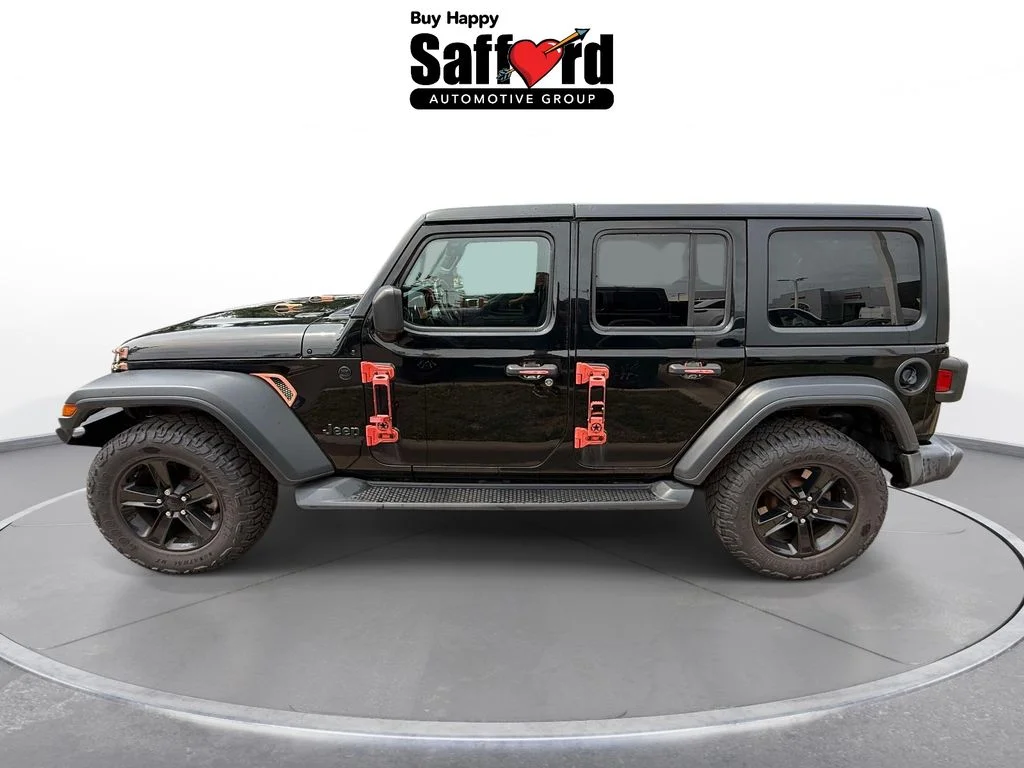 Used 2021 Black Jeep Unlimited Sport Altitude image 5