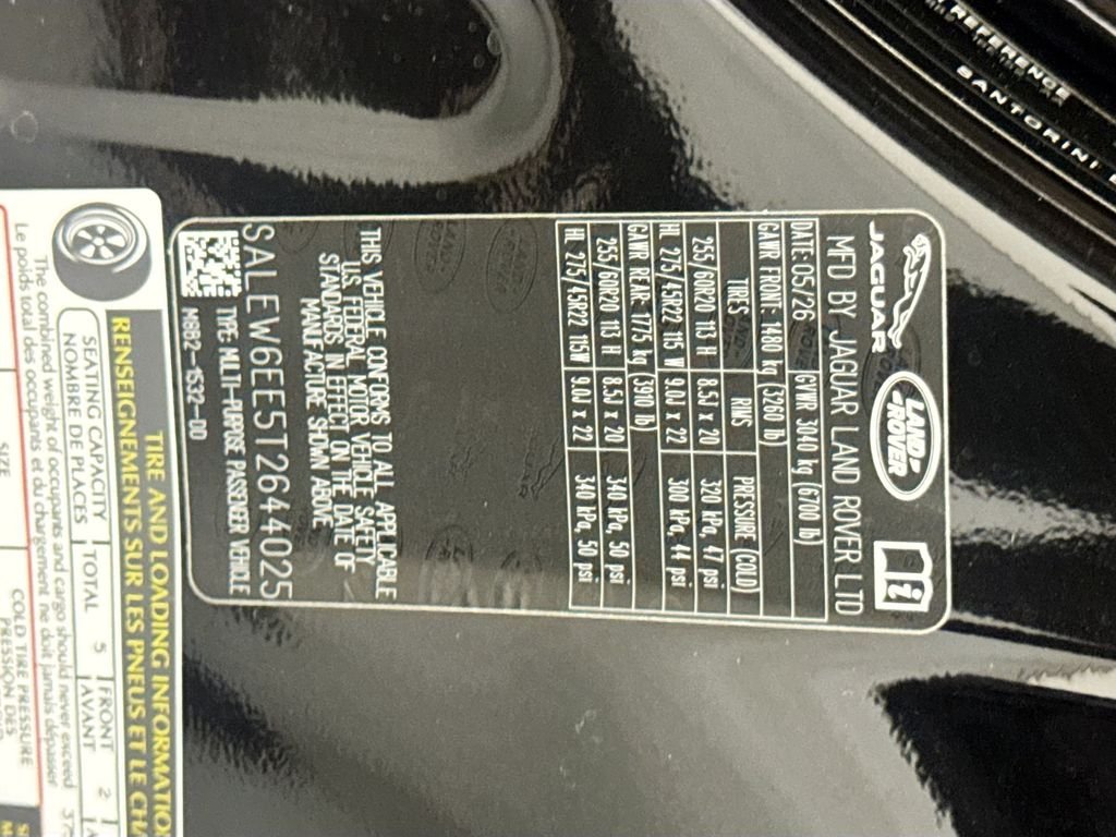 New 2026 Santorini Black Land Rover V8 image 33