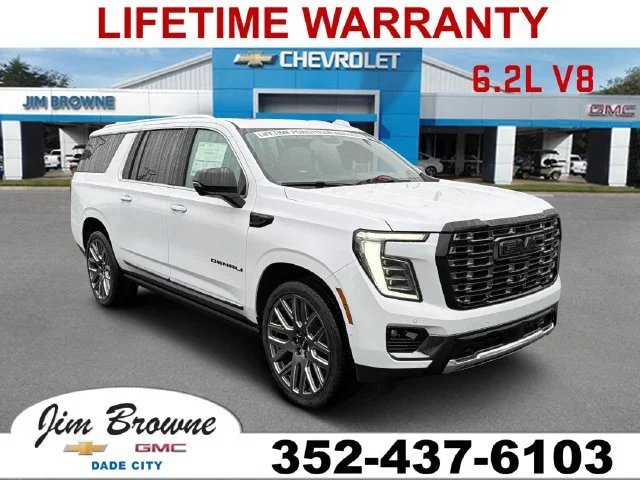 New 2026 Glacier White Tricoat GMC Denali Ultimate image 1