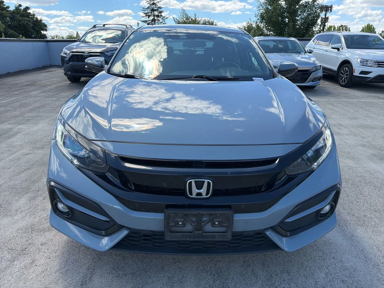 Used 2021 Sonic Gray Pearl Honda EX image 2