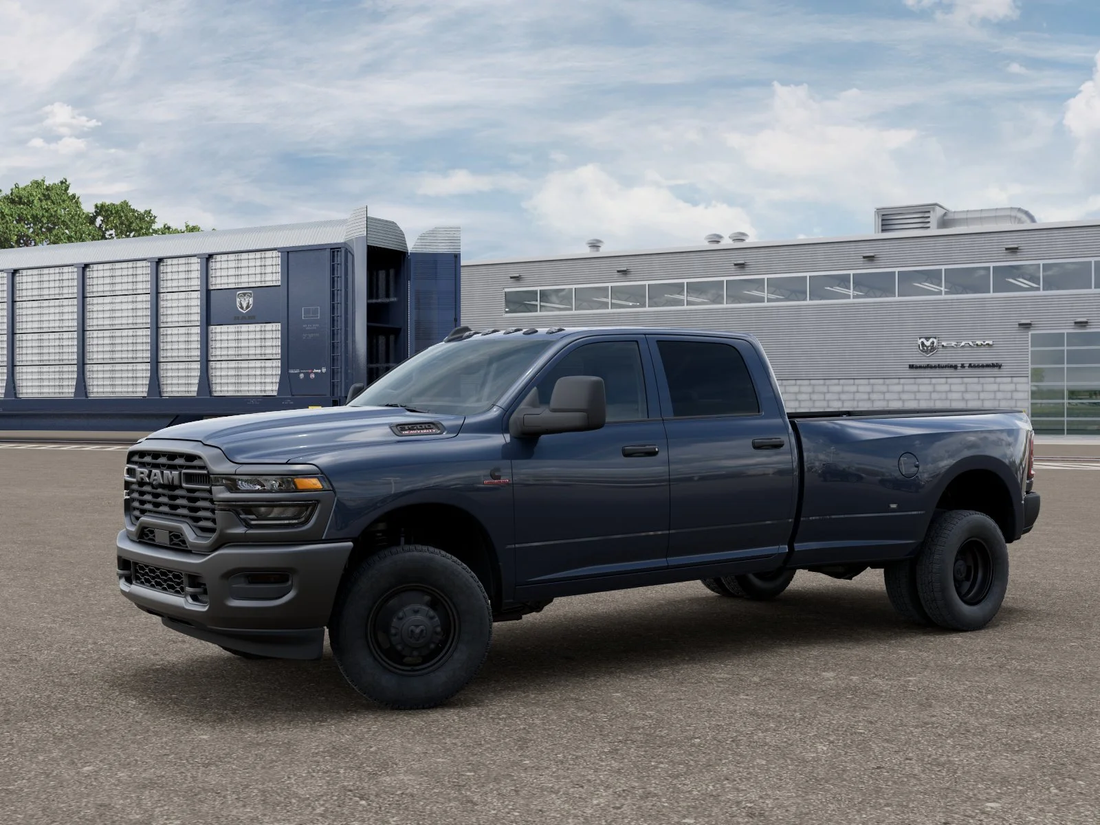 New 2026 Forged Blue Metallic Exterior Paint RAM Tradesman image 28