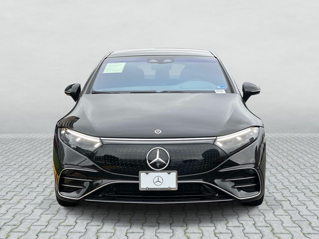 Certified Used 2023 Obsidian Black Metallic Mercedes-Benz 580 image 2
