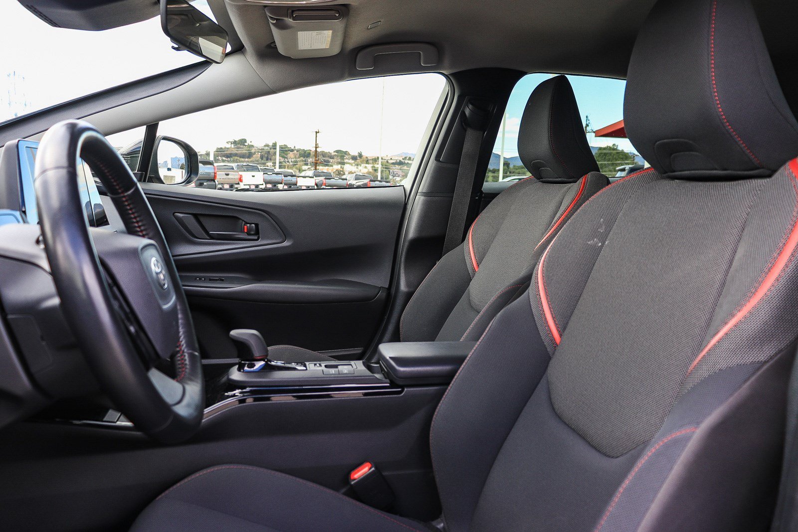 Certified Used 2024 Midnight Black Metallic Toyota SE image 17