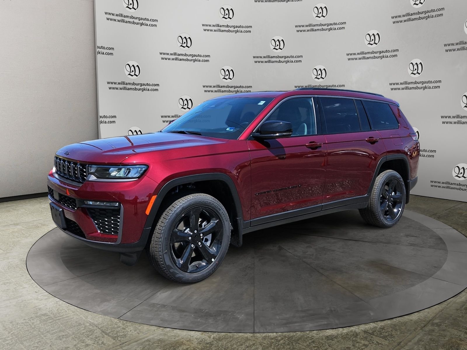 New 2026 Velvet Red Pearl-Coat Exterior Paint Jeep Limited image 1