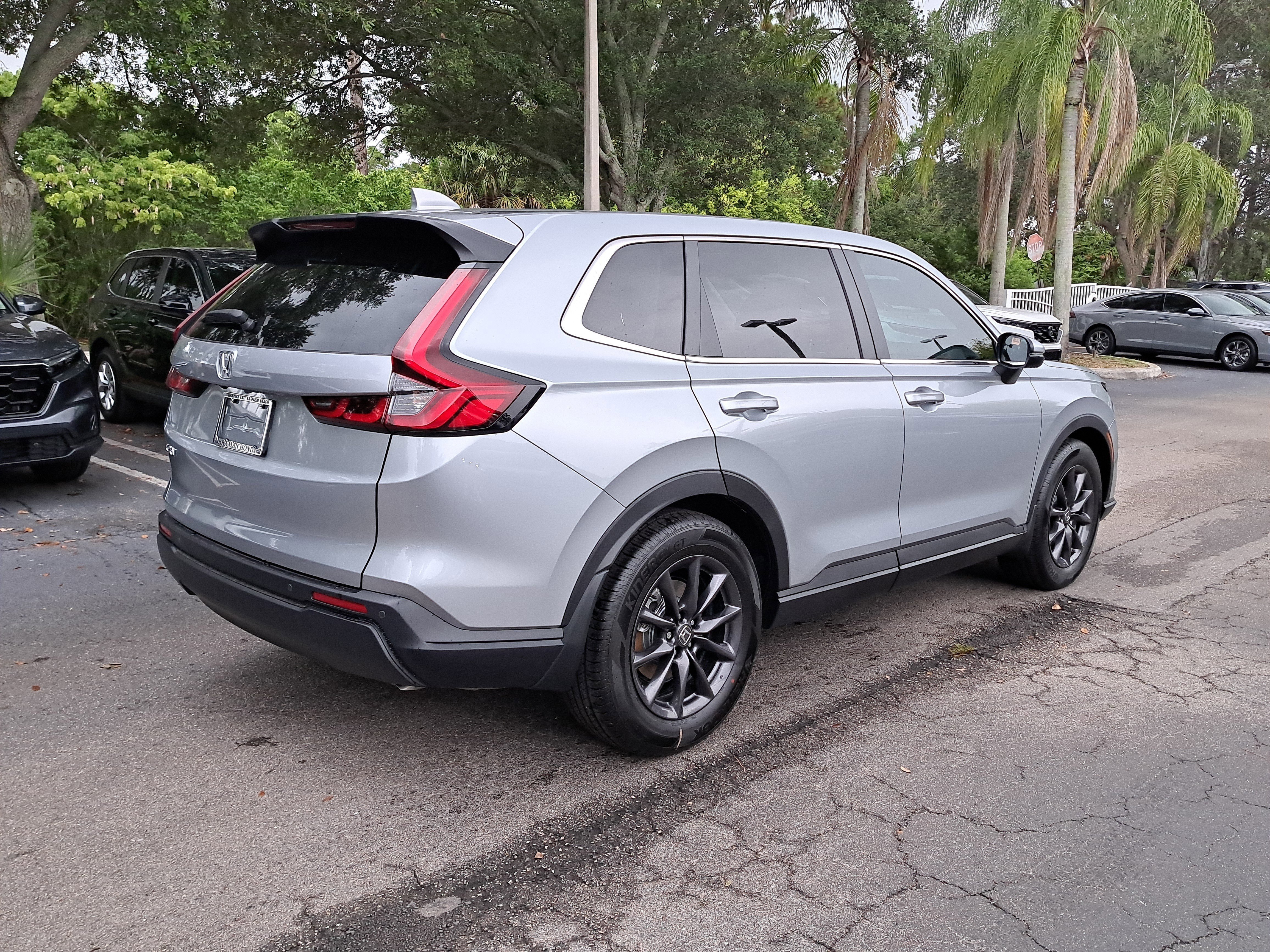 New 2026 Solar Silver Metallic Honda EX-L image 6