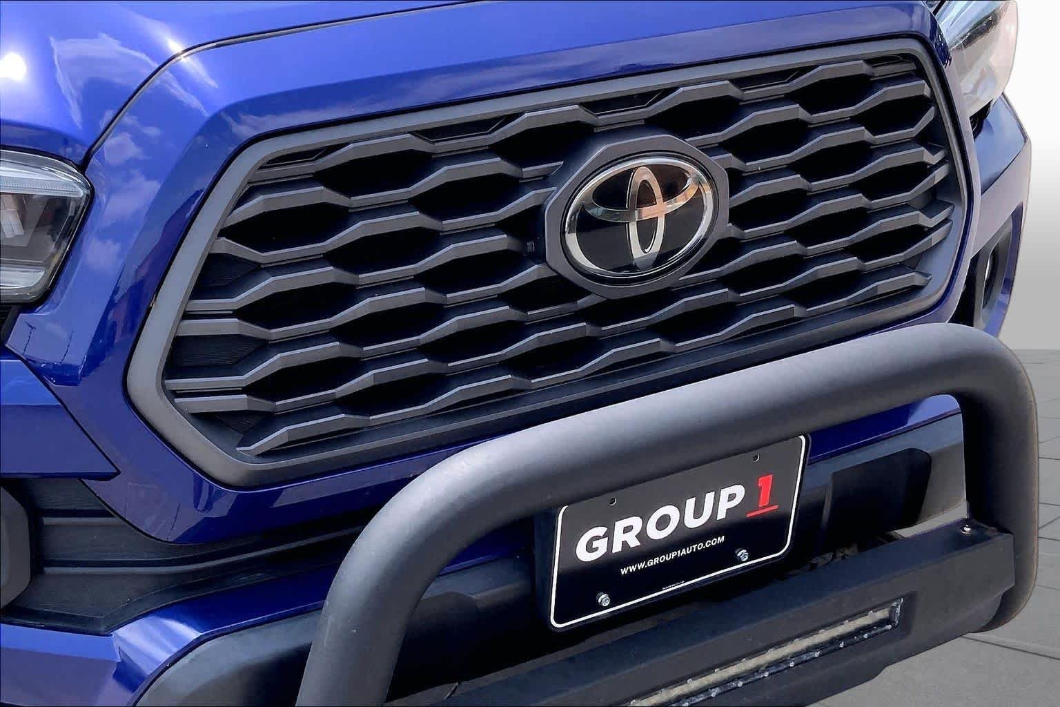 Used 2022 Blue Crush Metallic Toyota TRD Off Road image 29