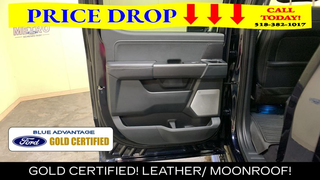 Certified Used 2025 Blue Metallic Ford Lariat image 23