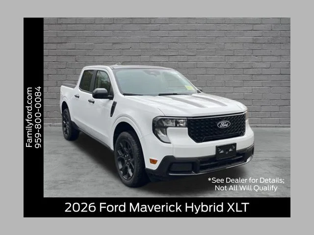 New 2026 Oxford White Ford XLT image 1