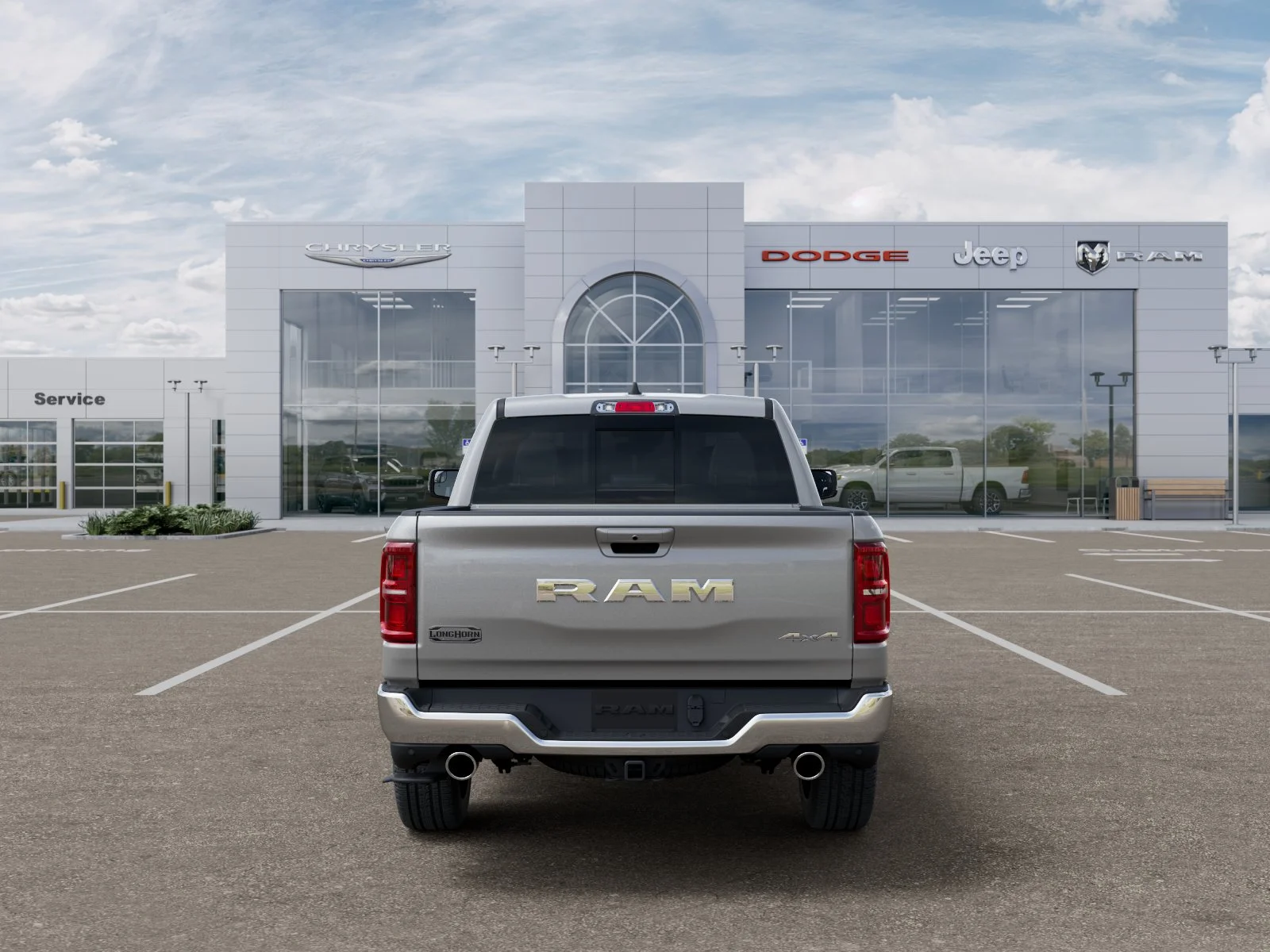 New 2026 Silver Zynith Exterior Paint RAM Limited Longhorn image 52