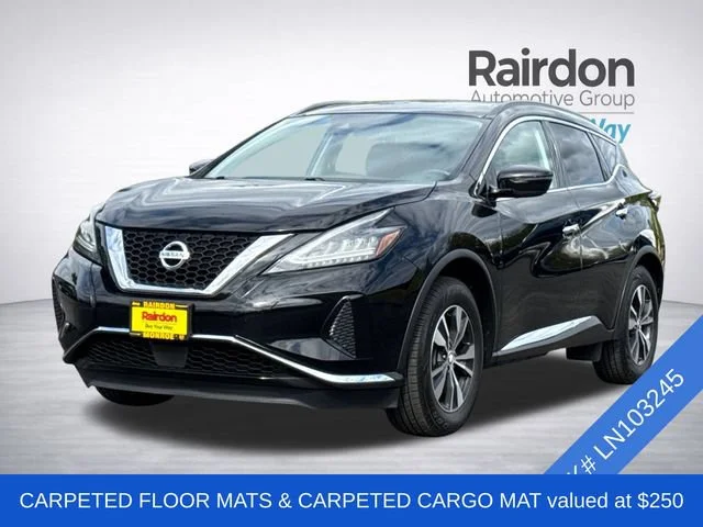 Used 2020 Super Black Metallic Nissan SV image 2