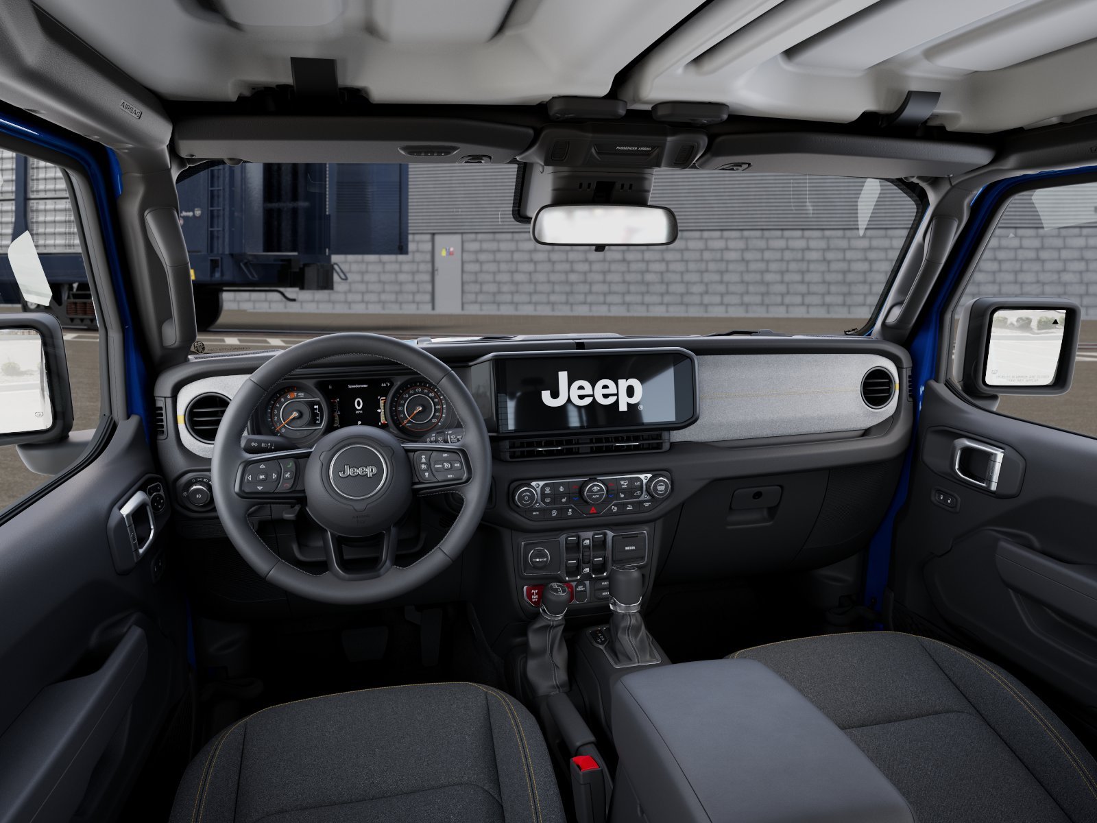 New 2026 Hydro Blue Pearl-Coat Exterior Paint Jeep Willys image 25