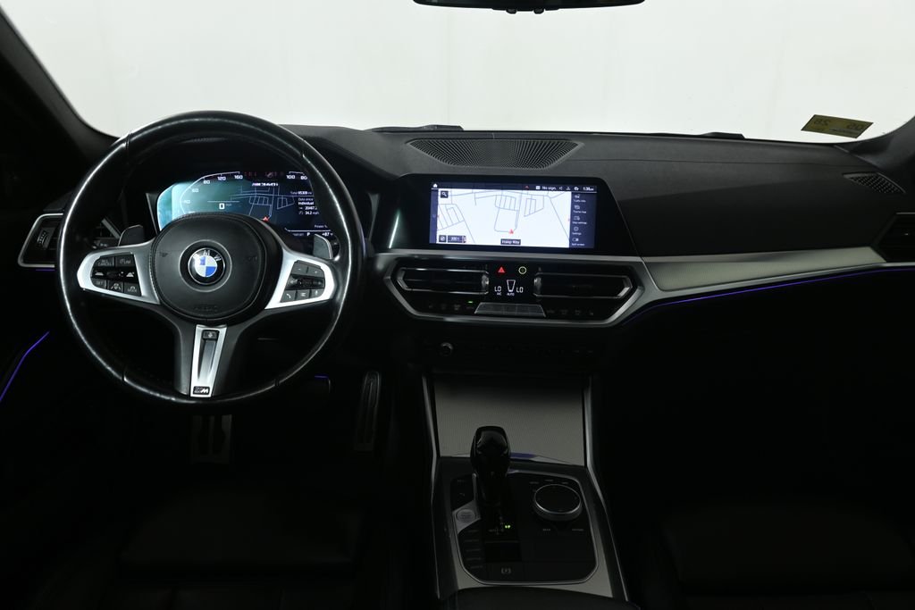 Used 2022 Blue Metallic BMW M340i xDrive image 17