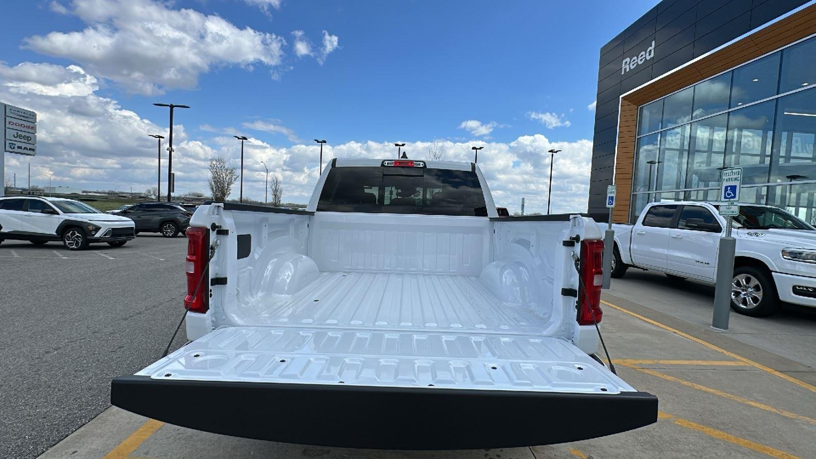 New 2026 Bright White Clear-Coat Exterior Paint RAM Big Horn image 4