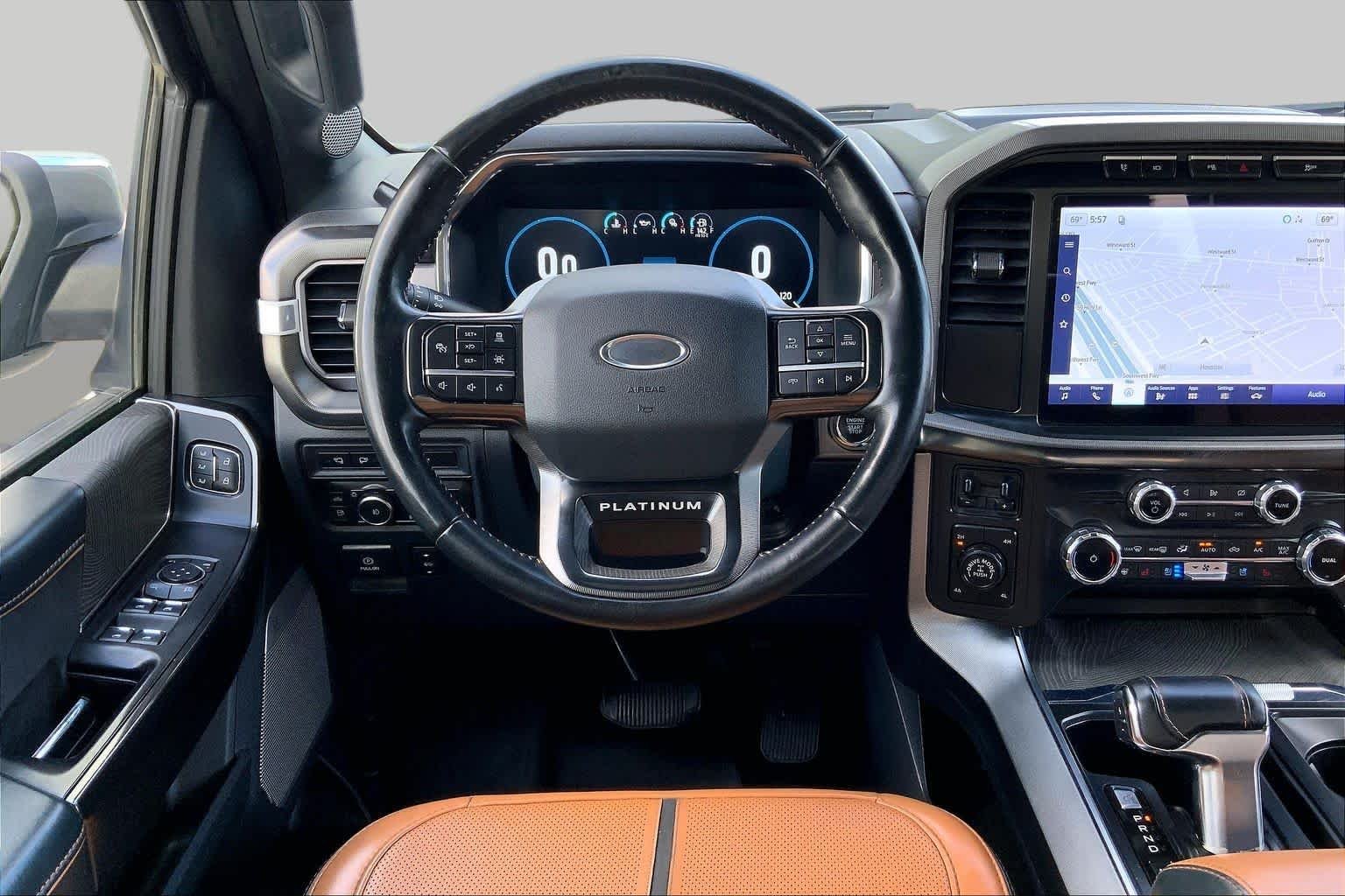 Used 2022 Carbonized Gray Metallic Ford Platinum image 6