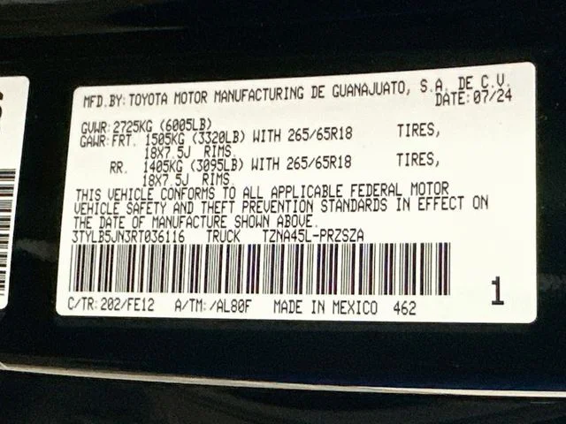 Certified Used 2024 Black Toyota TRD Sport image 25