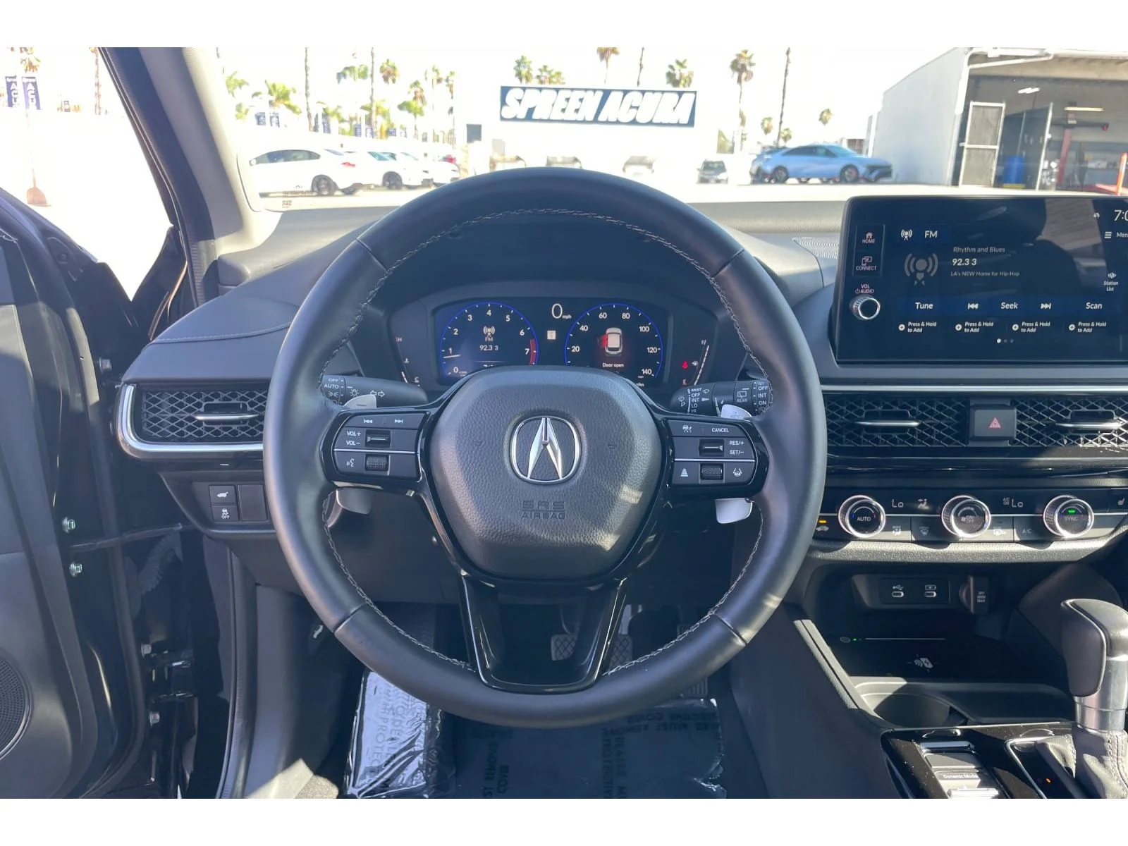 Used 2025 Crystal Black Pearl Acura Base image 15