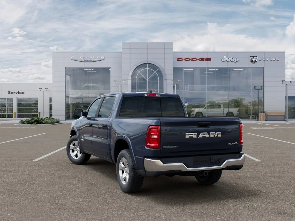 New 2026 Forged Blue Metallic Exterior Paint RAM Big Horn/Lone Star image 3