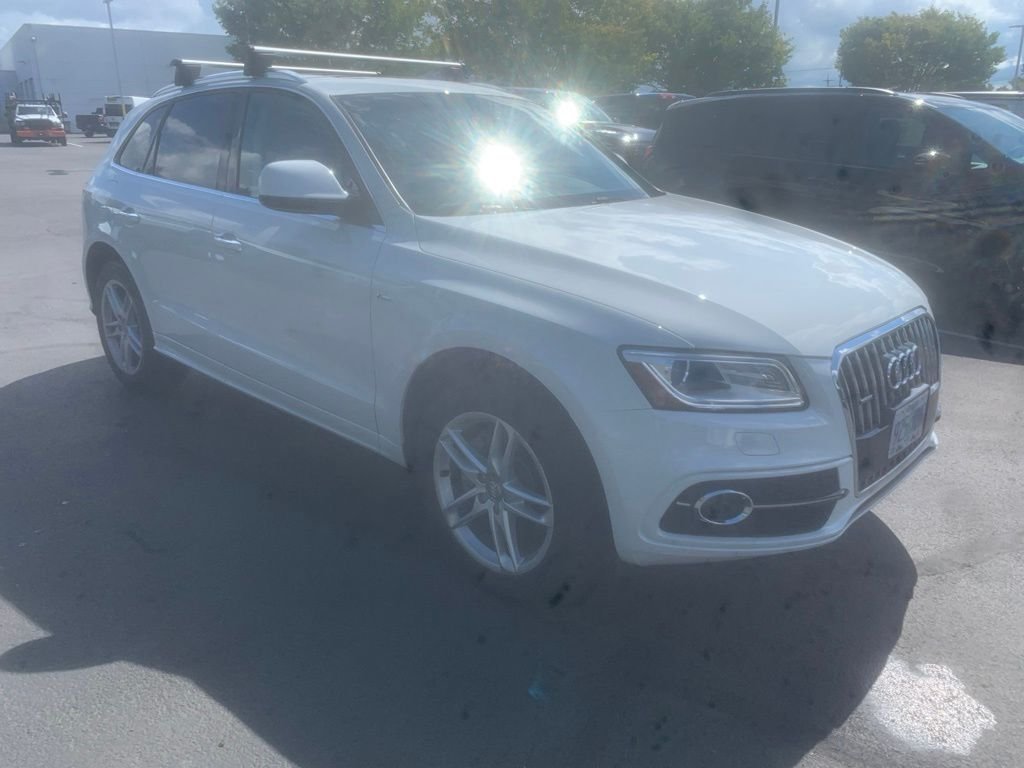 Used 2015 Glacier White Metallic Audi 3.0T Premium Plus image 5