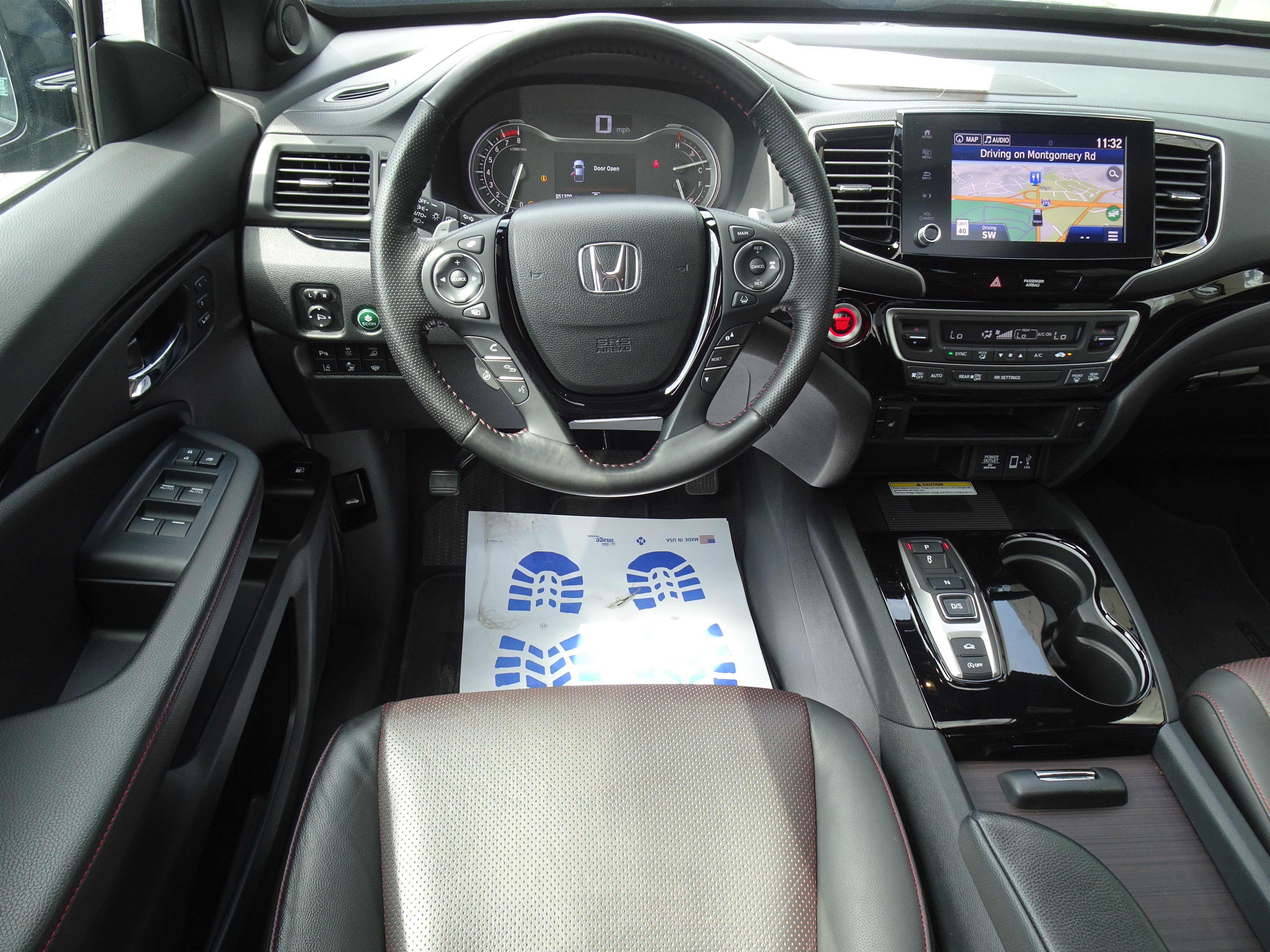 Used 2023 Crystal Black Pearl Honda Black Edition image 14