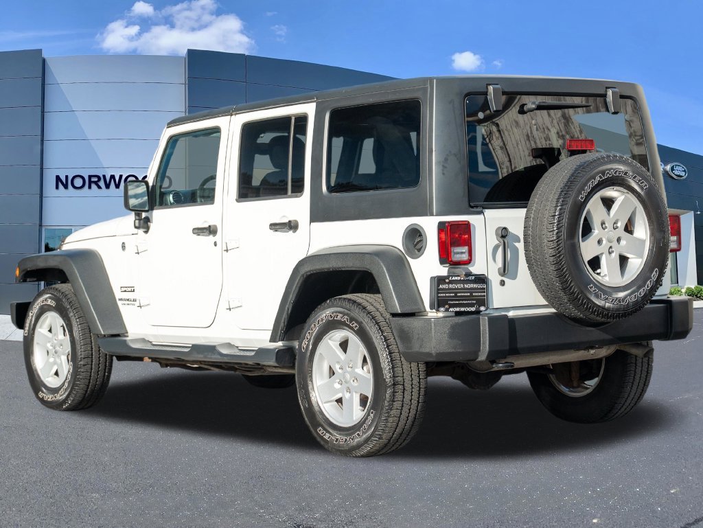 Used 2017 White Jeep Unlimited Sport image 6