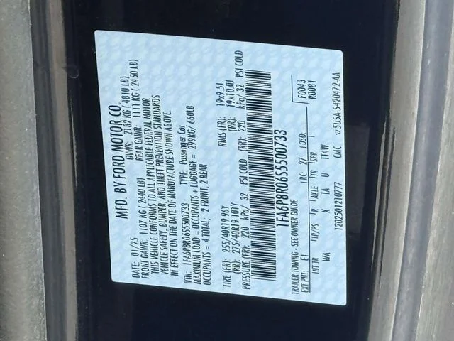 Used 2025 Blue Ford Dark Horse image 36