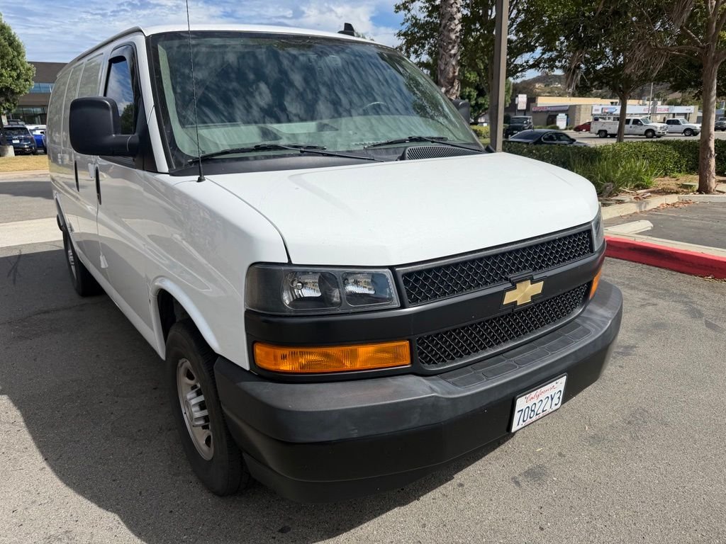 Used 2023 White Chevrolet Work Van image 1