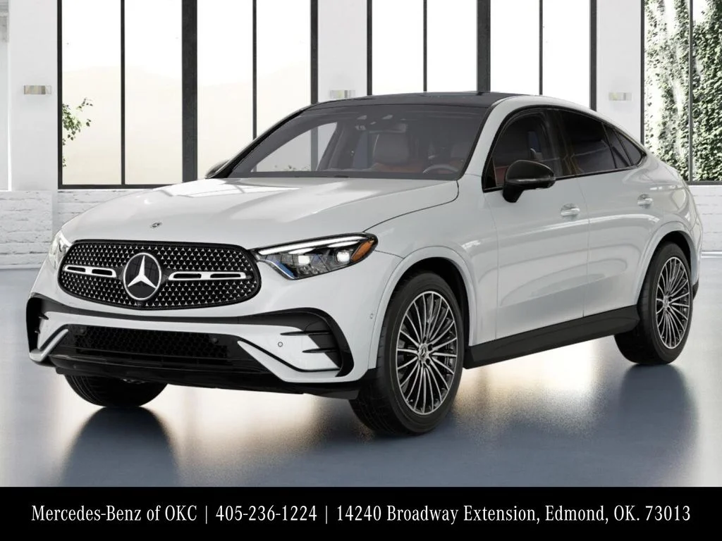 New 2026 White Mercedes-Benz GLC 300 Coupe image 1