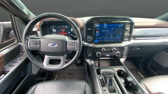 Used 2023 Carbonized Gray Metallic Ford Lariat image 11