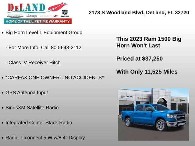Used 2023 Blue Ram Big Horn/Lone Star image 30