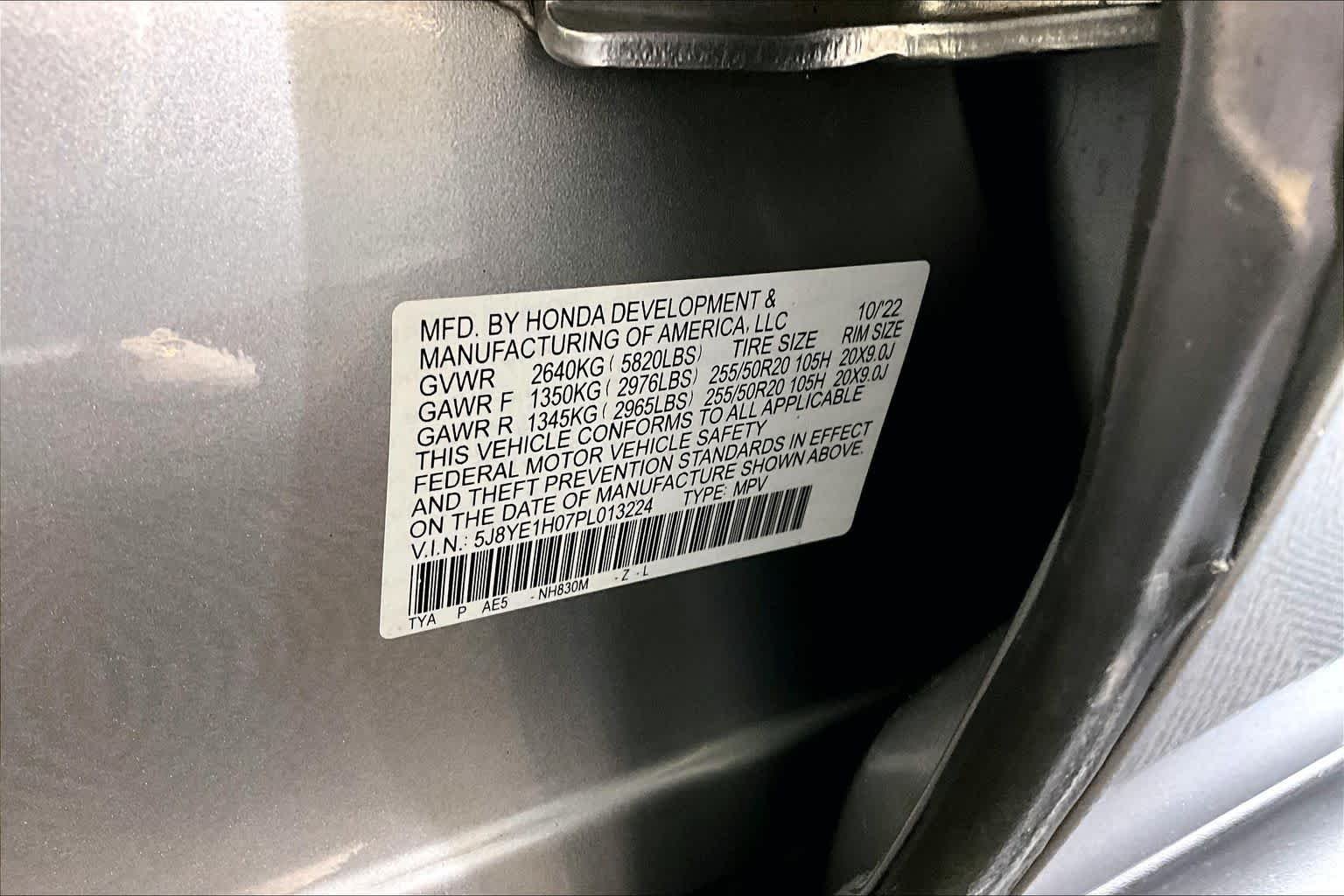 Certified Used 2023 Lunar Silver Metallic Acura With A-Spec Package image 34