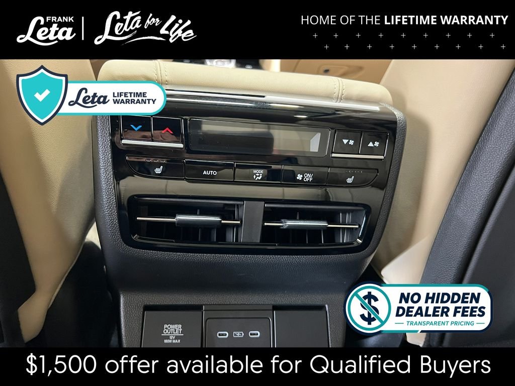 New 2026 Platinum White Pearl Acura w/Advance Package image 33